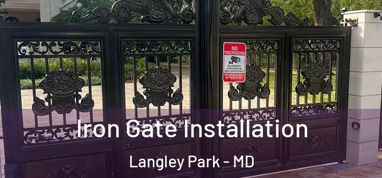 Iron Gate Installation Langley Park - MD